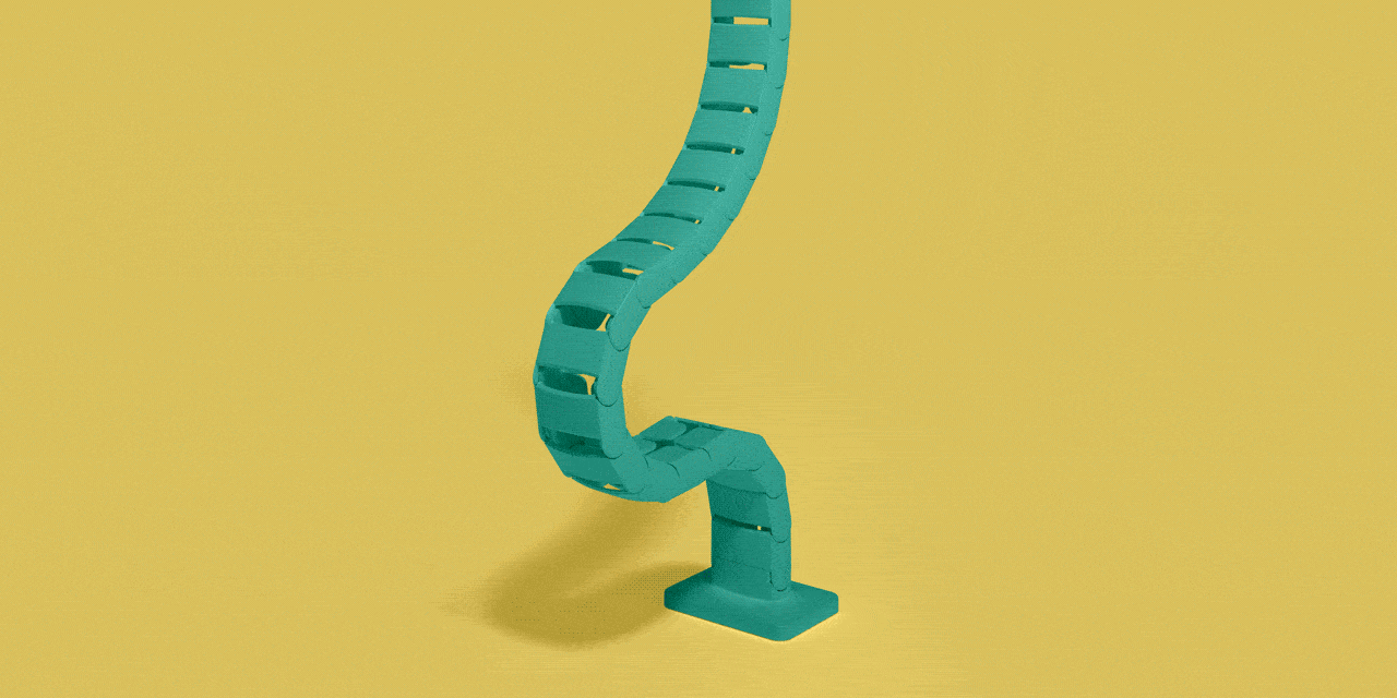 dataflex nachhaltige Kabelführung