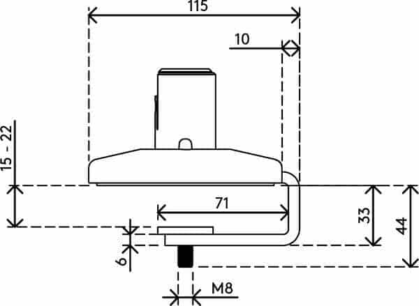 Viewprime Tischklemme XS - Befestigung – Bild 4
