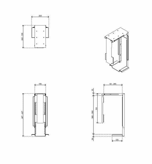 Viewmate Computerhalterung - Schreibtisch 31 – Bild 11