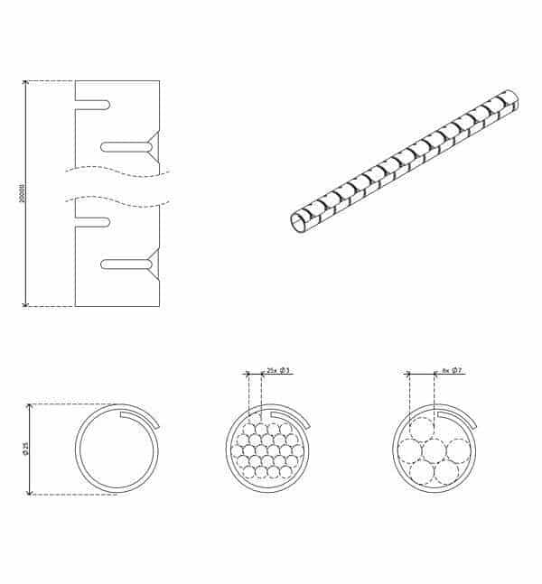 Addit Kabelschlucker ø25 mm/20 m 76 – Bild 5