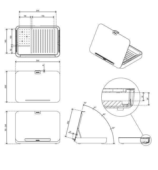 Addit Bento® ergonomische Toolbox 90 – Bild 24
