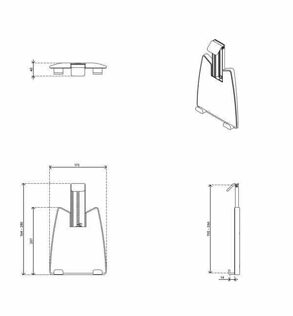 Viewmate Universal-Tablethalterung - Option 962 – Bild 7