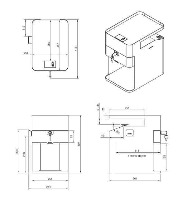 Addit Bento® Desktop Locker 50 – Bild 13